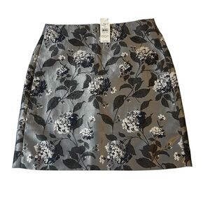 LOFT‎ Outlet Brocade Mini Skirt. NWT.